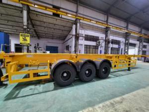 Remorque de conteneur squelettique à forte demande conçue pour un transport de fret intermodal efficace disponible au prix d'usine - Product Image 2