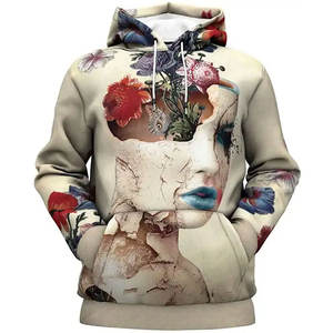 2024 unisexe haute qualité XS hiver sweats à capuche Logo personnalisé brodé solide poids lourd ODM impression coton/bambou hommes sweats - Product Image 3