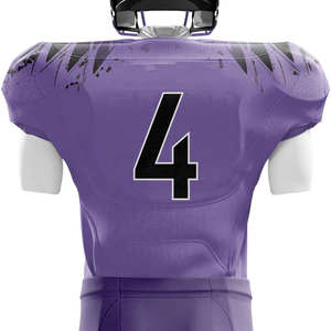 Uniforme de football américain personnalisé en gros de haute qualité meilleure vente taille XL technique de sublimation numéro motif hauts - Product Image 6