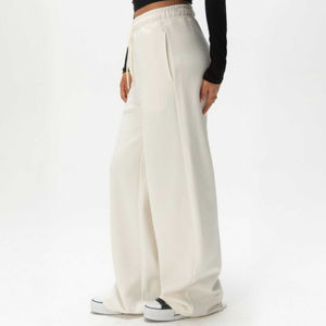 Pantalones Casuales de Lona para Mujer, Cintura Media, Corte Acampanado, para Uso Diario, Servicio OEM, MOQ Bajo, 2026 - Product Image 6