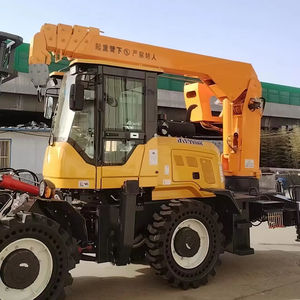 Carretilla elevadora diésel con pluma telescópica-Carretilla elevadora y grúa 2 en 1 para elevación y manipulación de carga - Product Image 1