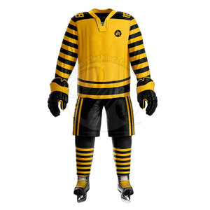 Conjunto de Uniforme de Hockey sobre Hielo de Alto Rendimiento, Ajustable, Ligero, Jersey y Pantalones Resistentes para Prácticas de Club, Partidos y Torneos - Product Image 2