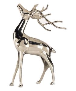 Figurine animale unique en aluminium pour décoration de salle à manger et accent de design d'intérieur moderne et contemporain pour la maison - Product Image 3