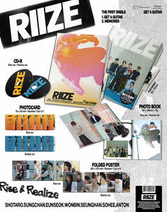 RIIZE - 1er album solo [ GET A GUITAR ] Album KPOP Best-seller en Corée - Product Image 4