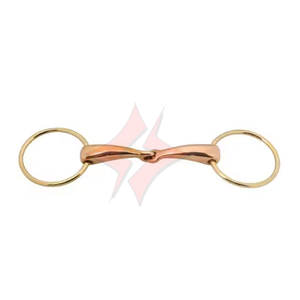 Bocados de Anillo Suelto para Equitación de Alta Calidad, Personalizables, para Entrenamiento Ecuestre y Competición, FLASH GEAR Premium de Acero Inoxidable - Product Image 1