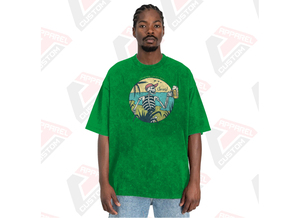 T-shirt d'été écologique en denim délavé à l'acide pour femmes élégantes doux à la mode confortable - Product Image 2