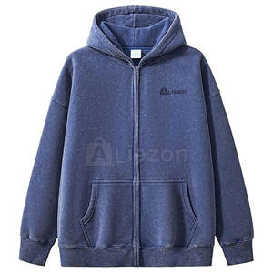 Nouveau design de sweats à capuche Meilleure vente Hommes Acid Wash Hoodies Plus Size Vêtements de mode Acid Wash Hoodies à vendre - Product Image 1