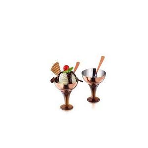 Stainless Steel <b>Ice</b> Cream Bowl Soup Salad Dinner Serving Bowl Home Hotel Restaurant Mixing Bowl With <b>Tray</b> - Product Image 5