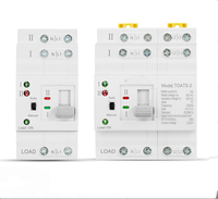 Kampa 63A 220V 2P Ats Dinrail Change Over Switch 63a Smart Automat Switch Transfer 63 Amp Ats Dinrail 2 Kutub