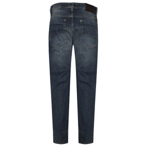 Jeans Casuales para Hombre, Tela Vaquera de Algodón, Corte Recto Relajado, Ropa Moderna y Duradera, Jeans Vaqueros Lavados con Algodón Elástico - Product Image 2