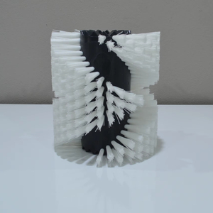 Cylinder helical <b>brush</b> for industrial use - Product Image 1