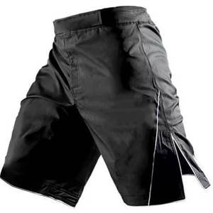 Ropa deportiva MMA de poliéster 100% personalizada, pantalones cortos de lucha informales de secado rápido para hombres y mujeres para artes marciales y boxeo - Product Image 4