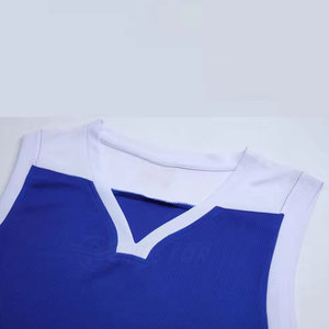 Dernier style, prix de gros, uniforme de basket-ball léger nouveau design, uniforme de basket-ball sans manches - Product Image 3