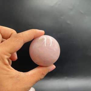 Esfera de Cuarzo Rosa Natural, Bola de Piedra Sólida Pulida para Decoración del Hogar, Colección de Cristales y Recuerdo, 3–5 cm - Product Image 5