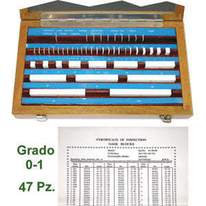 Blocs de calibrage en acier assortis 4345GB à des fins de mesure - Product Image 1