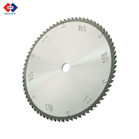 Lames de scie circulaire diamantées soudées haute fréquence de qualité industrielle 350 mm OEM pour la découpe de l'aluminium et du bois, 72 dents PCD