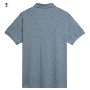 Nuevo Polo en blanco al por mayor de alta calidad de algodón transpirable de manga corta estilos casuales patrón sólido tamaño Polo para hombres - Product Image 2