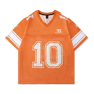 Maillot de football américain personnalisé pour l'entraînement et l'utilisation d'un match d'équipe Maillots de football américain personnalisés légers - Product Image 1