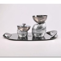 Quemador chapado en oro con el último patrón único, centro de mesa, quemador de incienso aromático para el hogar y suministros de soporte a bajo precio