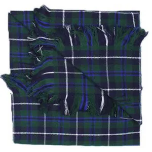 Новое поступление 2023 шотландский наряд клетчатый синий Дуглас, оптовая продажа доступных размеров