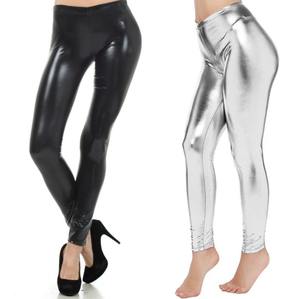 Pantalones de tubo de piel de oveja genuina hechos a medida de alta calidad para mujer, cierre de cintura elástica, diseño frontal plano para la calle - Product Image 1