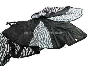 Sábana de malla de cebra de mosca de caballo, manta de caballo ecuestre de cuello de 250GSM, accesorios de alta calidad, el mejor precio al por mayor - Product Image 3