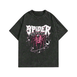 Camisetas con estampado DTG DTF personalizadas para hombre, ropa de calle informal con gráfico de moda, camisetas de verano de manga corta de algodón - Product Image 1