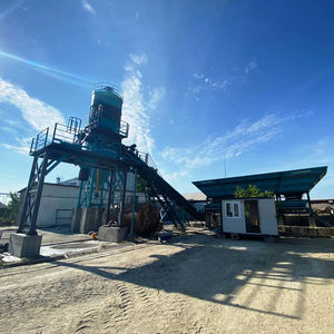 Centrale à béton fixe de capacité durable de 30 M3/h avec roulement de boîte de vitesses PLC à moteur - Product Image 1