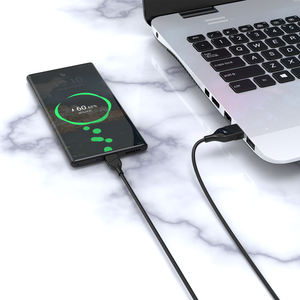 Cable de datos de carga rápida Micro-USB de 1,5 M, material de PVC ISO 3A para iPhone, negro, M, 2017 - Product Image 3