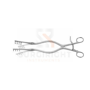 Retractor de autoretención Beckmann reutilizable de acero inoxidable 7x7 con bordes afilados S/M/L de tamaño de Surgiright Instruments - Product Image 5