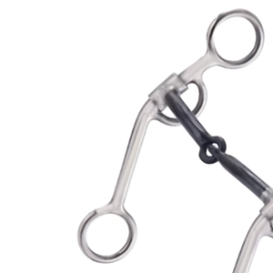 แก้มม้าเลื่อนสแตนเลสคุณภาพสูงสไตล์ตะวันตก5-1/4 "Si ปาก6-1/2" แก้มสำหรับการขี่ม้า - Product Image 4