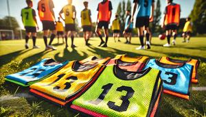 Chaleco de entrenamiento de Baberos de fútbol de malla de sublimación Reversible de alta calidad para chaleco deportivo de fútbol - Product Image 2