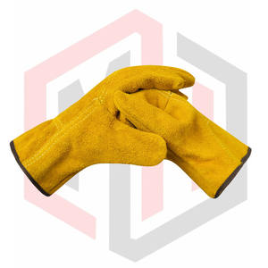 Ventas calientes Trabajo industrial Horno resistente al corte Guantes DE TRABAJO anticalor De cuero resistente - Product Image 4