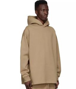 Sweat à capuche oversize décontracté en coton 100% (250g) de haute qualité pour homme, personnalisable avec impression numérique, collection hiver 2026 - Product Image 4