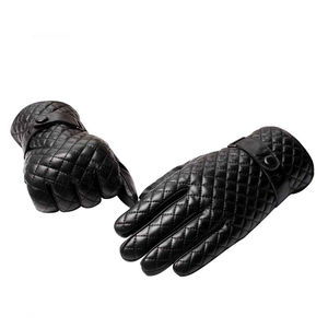 Gants respirants d'extérieur chauds en cuir souple d'hiver pour femmes en gros-quatre saisons utilisent un nouveau design - Product Image 5