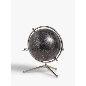 Diseño de aspecto elegante forma redonda globo Metal giratorio hecho a mano vajilla Oficina escuela educativo decorativo suministro geográfico - Product Image 5