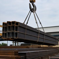 Poutre en I structurelle laminée à chaud 320x130x9.5x15 en acier ASTM A36 pour structure en acier d'entrepôt
