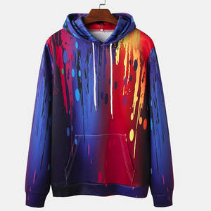 Sudadera con Capucha Sublimada para Hombre, Estilo Informal, Diseño Limpio, Textura Suave, Ajuste Cómodo, para Salidas de Fin de Semana y Uso Diario - Product Image 1