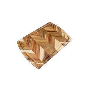 Tabla de cortar compacta de madera de olivo de Diseño Artesanal con mango para cortar y rebanar a precios asequibles - Product Image 5