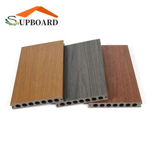 Chine Couverture de sol de pont en plastique mince extérieur gaufrage panneau de terrasse recyclé panneau de plancher en WPC - Product Image 1