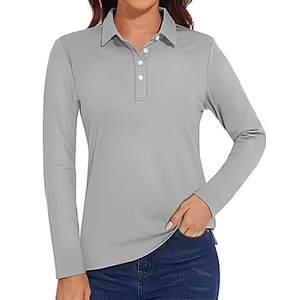 Wholesale Custom Design Embroidery Polo t Shirts for Women Women Polo Shirts High Quality Polo Shirts <b>No</b> <b>logo</b> Custom - Product Image 4