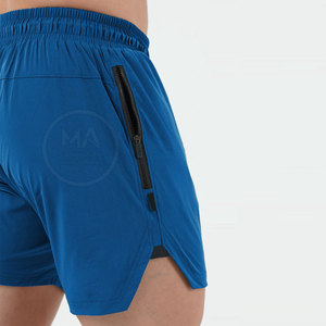 Shorts de bain pour hommes style urbain, haute qualité, taille mi-haute élastique, anti-UV, respirant, séchage rapide, longueur genou, motif décoratif, pour la gym - Product Image 3