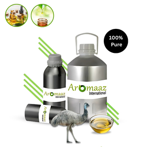 Aromaaz International Cosmetic Grade 100% Pure Natural Vegan Emu Oil Premium Carrier Oil Cream para el cuidado de la piel Reparación natural - Product Image 6