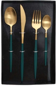 Ensemble de couverts de qualité supérieure, durable ou résistant à la rouille et élégant, essentiels pour la salle à manger pour un usage quotidien, disponible au meilleur prix - Product Image 4