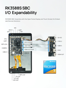 8 inch rk3588s mở khung Android Tablet PC Wifi 6 BT 5.4 Ethernet Android HMI Bảng điều chỉnh HDMI RJ45 DC đầu vào nhúng hiển thị cảm ứng - Product Image 3