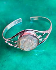 Bracelet et bracelet faits à la main en nacre en argent sterling 925 Belles femmes Bracelet et bracelet - Product Image 5