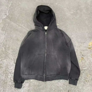 2025ใหม่สไตล์สตรีทแวร์คุณภาพสูงสำหรับผู้ชายเสื้อฮู้ดปักลายระบายความร้อนขายดีในสไตล์สตรีทแวร์ - Product Image 6