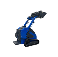 Telecomando Mini carrello elevatore piccolo skid steer loader per macchine edili giardino farm