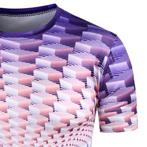 Sublimación de media manga para hombre para camiseta Polo Nueva llegada Camiseta juvenil con patrón sólido - Product Image 2