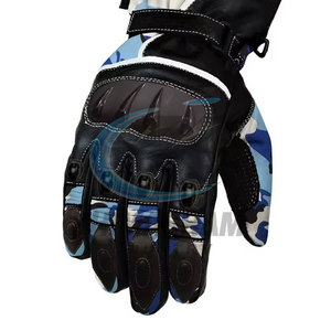 High Strength Fabric Full Finger Motocross <b>Gloves</b> <b>with</b> Non-Slip <b>Grip</b> Winter Outdoor Use Long Wear for Adults - Product Image 5